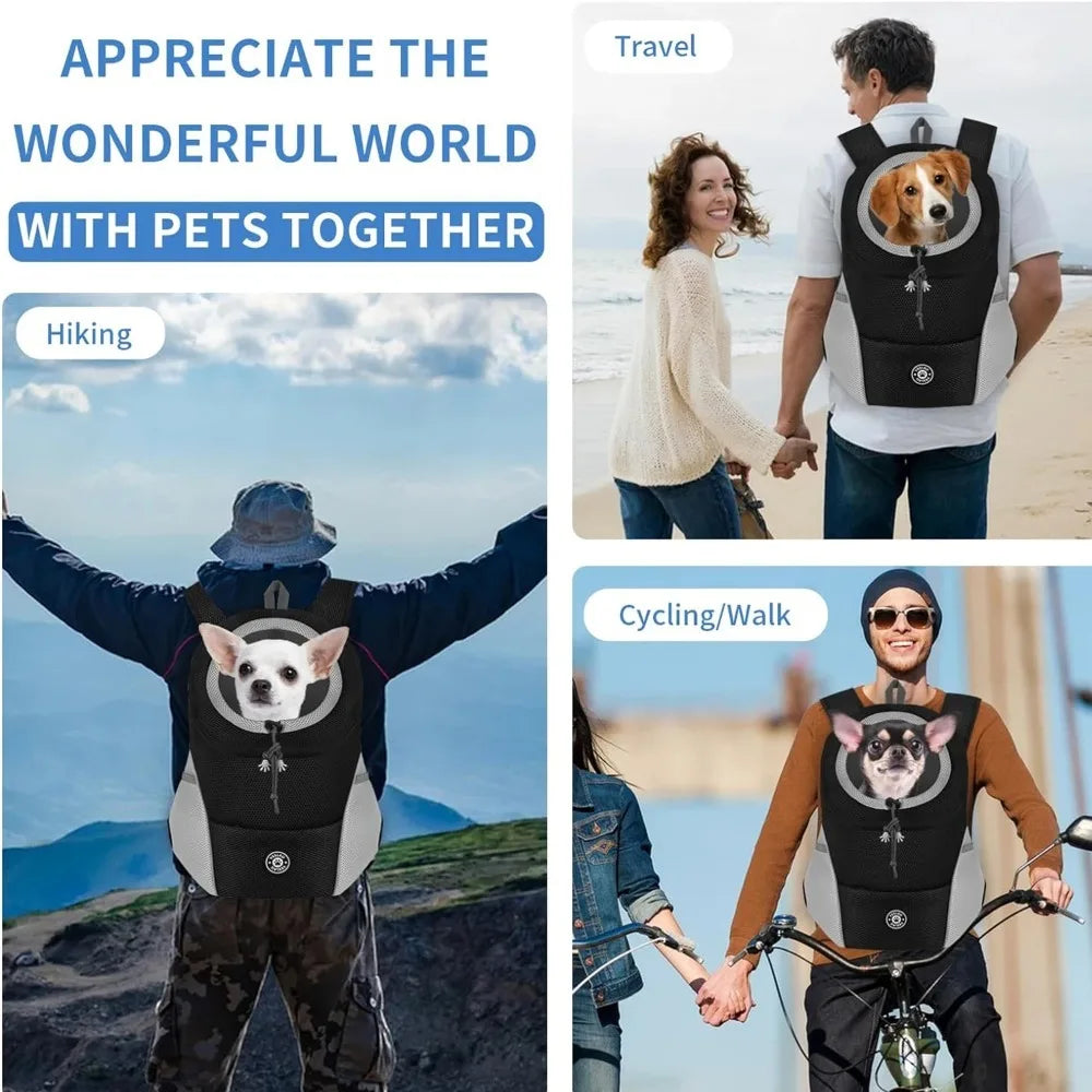 New Design Pet Sling Bag Breathable Front Carry Carrier Cats Small Dogs Hands Free Outdoor Travel Puppy Pack Supplies Backpack