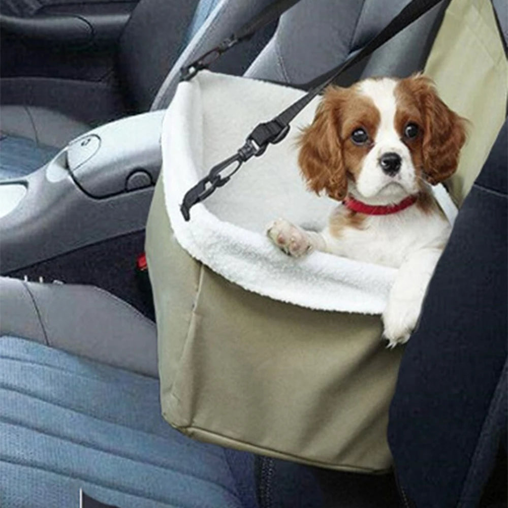 Pet Car Carrier Seat Bag Waterproof Basket Folding Hammock Pet Carriers Bag For Small Cat Dogs Safety Travelling Bag