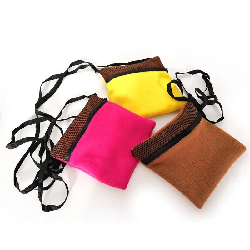 Portable Outgoing Sleeping Bag Small Animal Carriers Rats Hamster Carrier Bag Travel Carry Pouch Breathable Pets Handbag
