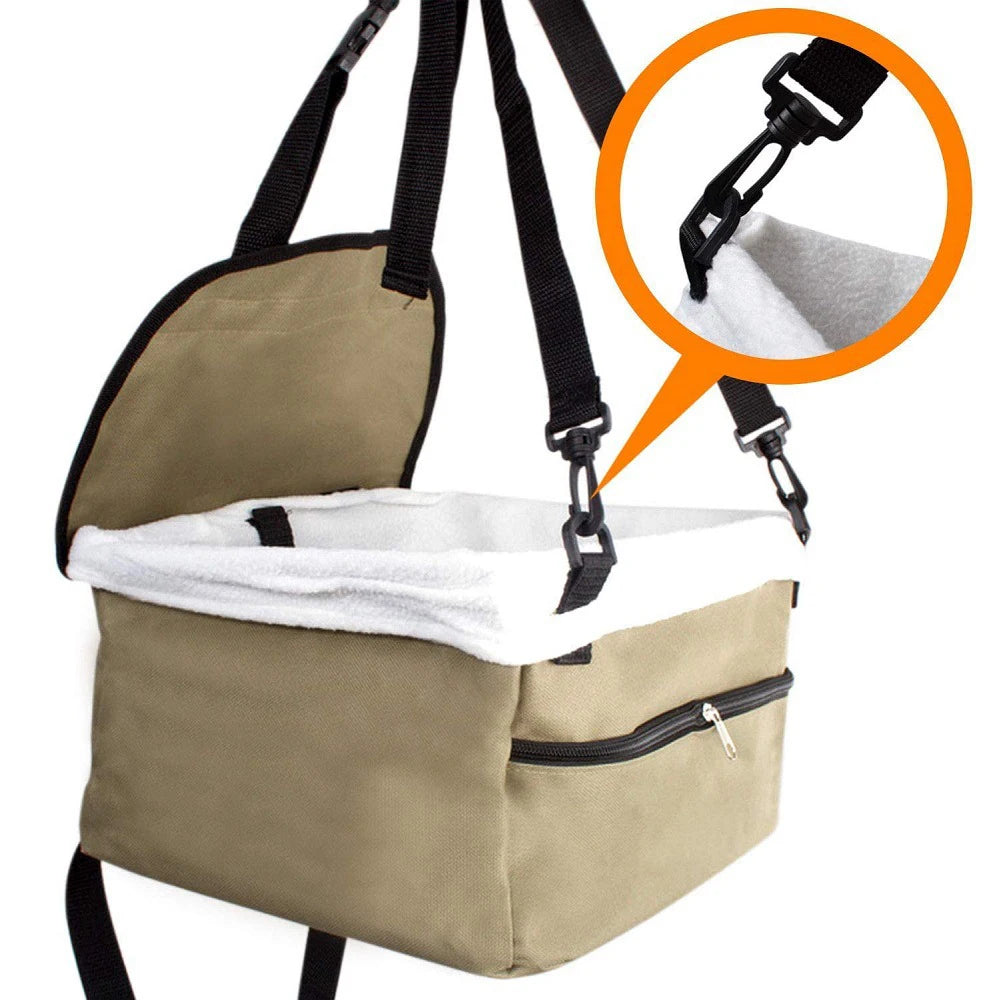 Pet Car Carrier Seat Bag Waterproof Basket Folding Hammock Pet Carriers Bag For Small Cat Dogs Safety Travelling Bag